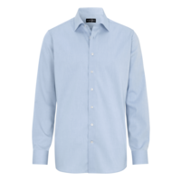 Overhemd Strijkvrij, 100% twill katoen,  modern cutaway boord.