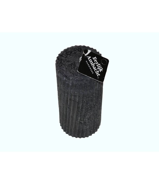 Twisted Stompkaars in de kleur Zwart Ø 80x160 mm