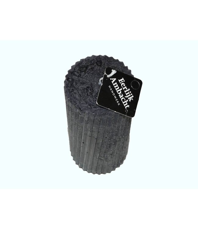 Twisted Stompkaars in de kleur Zwart Ø 80x160 mm