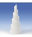 Kaarsenmal Spiraal Piramide 78x204 mmm - Kaarsen maken
