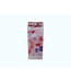 Mozaïek Kaars Vierkant Rood-Paars-Kobalt blauw 6x6x16 cm