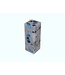 Mozaïek Kaars Vierkant Donker Blauw-Felblauw 6x6x16 cm