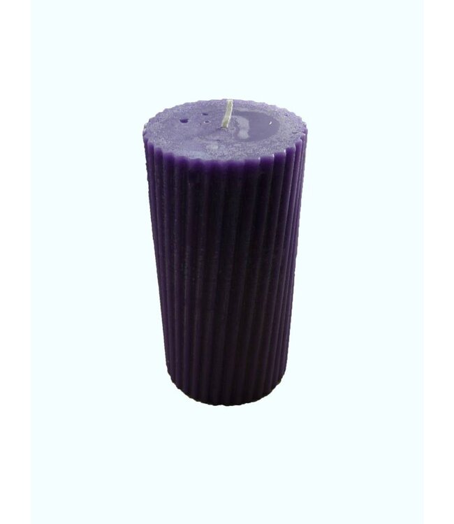 Twisted Stompkaars in de kleur Paars Ø 8x16 cm