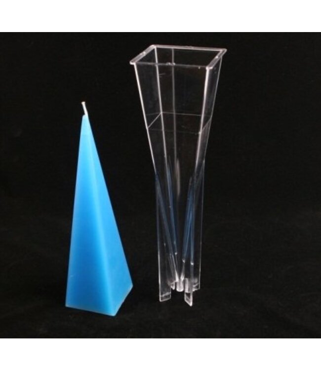 Kaarsenmal Piramide 60 x 60 x 228 mm - Kaarsen maken
