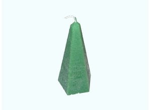 Kaars Obelisk Rustique Kerstgroen - Kerstkaars