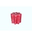 Zon Kaars Rood 10x10x9 cm