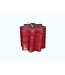 Sierkaars Zon Rood 10x10x9 cm