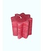 Sierkaars Zon Rood 10x10x9 cm