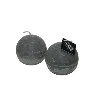 Handmade Bolkaars Rustiek Grijs Ø 10 cm