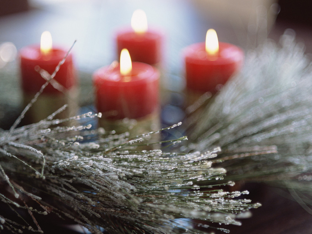 Kaarsen voor najaar en Kerst