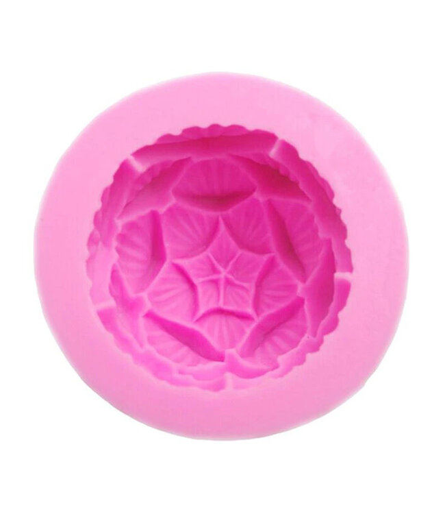Siliconen kaarsenmal Lotus bloem 77x50 mm - Kaarsen maken