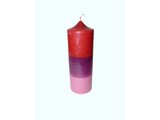 Sierkaars Tricolor Red-Purple-Pink Ø 7x20 cm