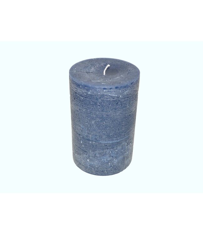 Kaars Maximus Rustique Dark Blue Ø 10x16 cm
