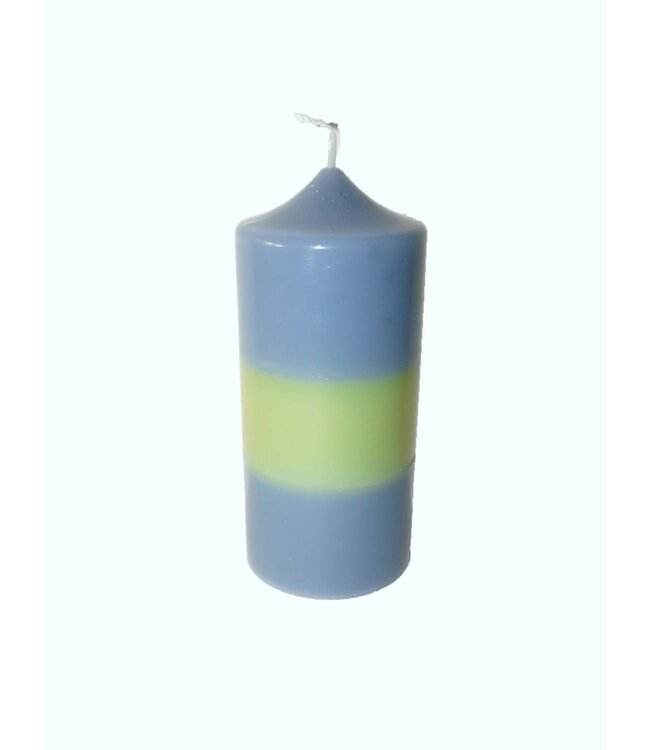 Sierkaars Blue & Green Ø 7x16 cm