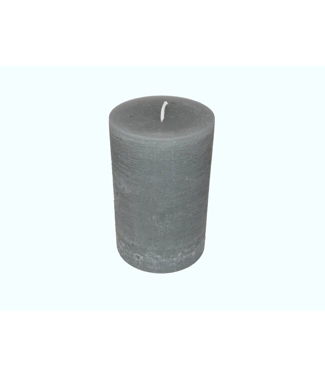 Kaars Maximus Rustique Grijs  Ø 10x16 cm