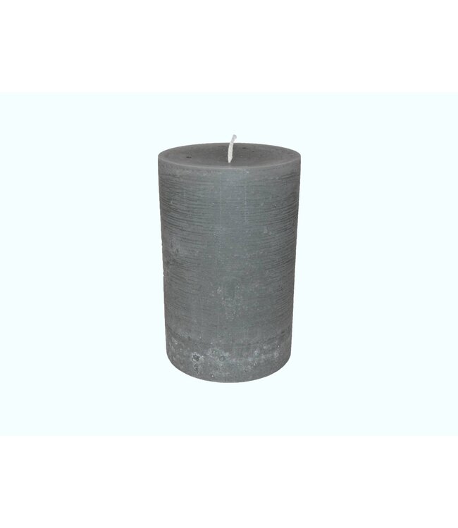 Kaars Maximus Rustique Grijs  Ø 10x16 cm