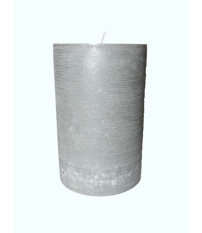 Kaars Maximus Rustique Grijs  Ø 10x16 cm