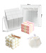 Siliconen kaarsenmal Cube 60x60x60 mm - Kaarsen maken