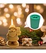 Siliconen kaarsenmal Santa Claus 49x62 mm - Kaarsen maken
