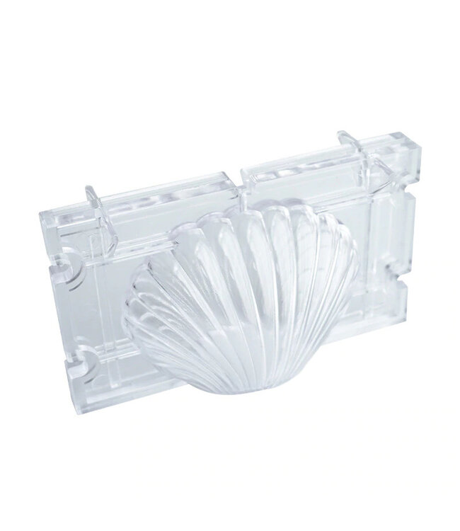 Kaarsenmal Schelp Klein 60x41x35 mm  - Kaarsen maken