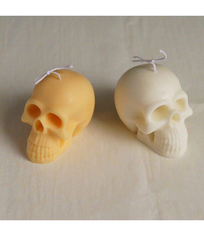 Siliconen kaarsenmal Skull 110x80 mm - Kaarsen maken