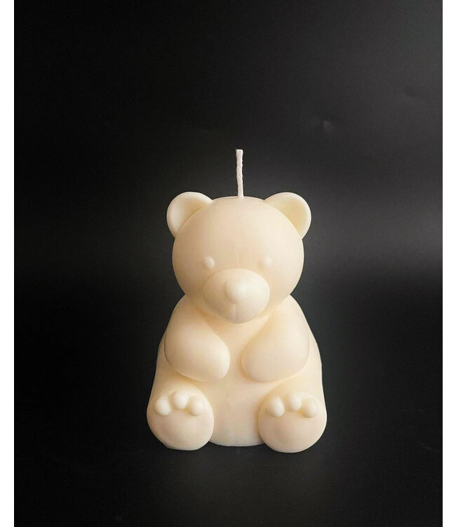 Siliconen kaarsenmal Grote Beer 98x78 mm - Kaarsen maken