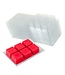 Clamshells Vierkant 6 Blocks - Zelf waxmelts maken