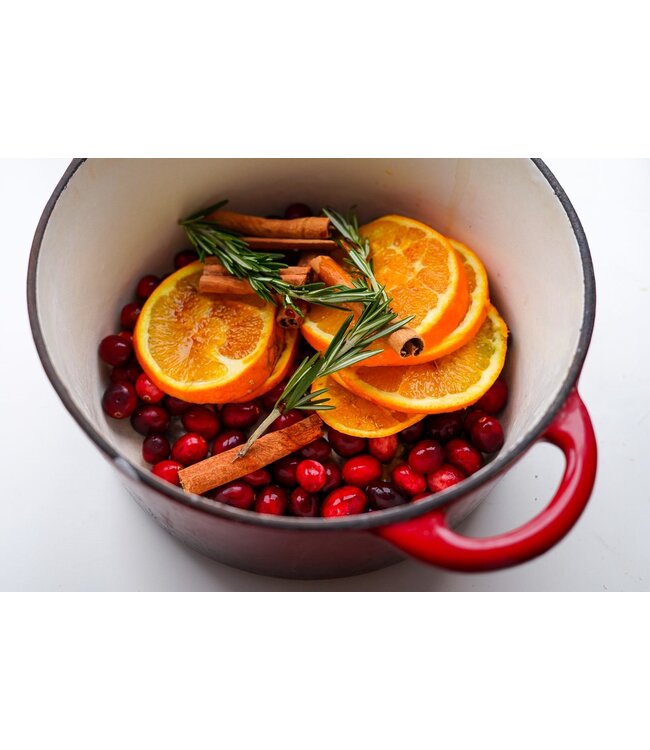 Geurolie Cranberry Orange & Cinnamon - Zelf geurkaarsen - waxmelts maken