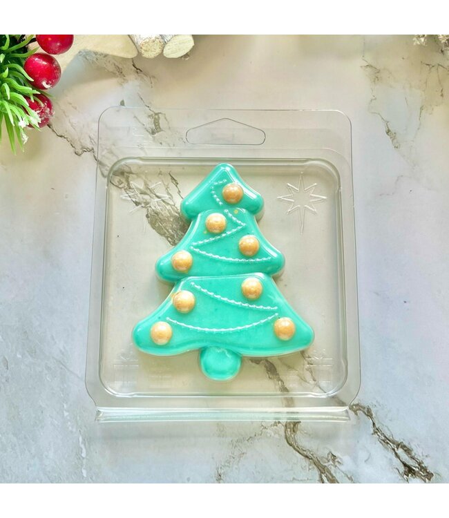Clamshell Christmas Tree - Zelf waxmelts maken