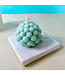 Siliconen kaarsenmal Bubble Ball Klein 65x58 mm - Kaarsen maken