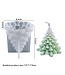Siliconen kaarsenmal Christmas Tree Small 92x83 mm - Kaarsen maken