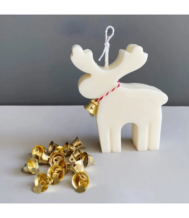 Siliconen kaarsenmal Moose 125x117 mm - Kaarsen maken