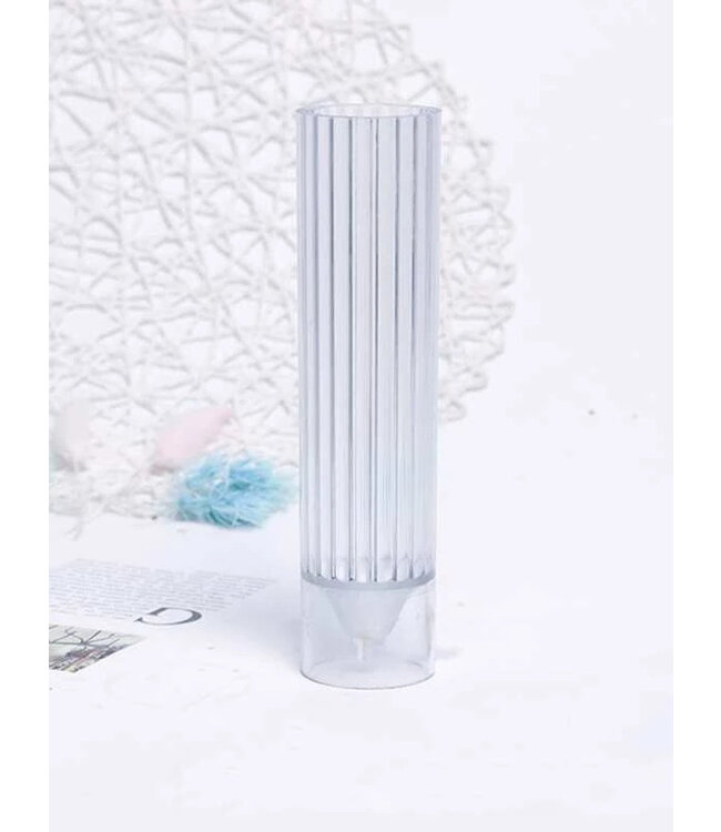 Kaarsenmal Klokaars Ribbel Ø 42 x162 mm  - Kaarsen benodigdheden