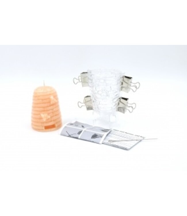 Kaarsenmal Bijenkorf  Ø 75 x 108 mm - Kaarsen maken