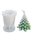 Siliconen kaarsenmal Christmas Tree Small 85x82 mm - Kaarsen maken