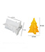 Siliconen kaarsenmal Christmas Tree Cross Small 83x77 mm - Copy - Kaarsen maken