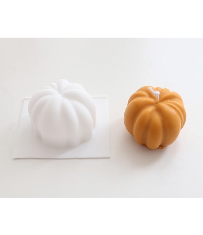 Siliconen kaarsenmal Pumpkin 70x50 mm - Kaarsen maken