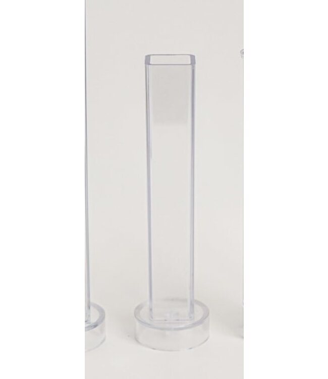 Kaarsenmal Stompkaars Vierkant 25 x 168 mm - Kaarsen benodigdheden