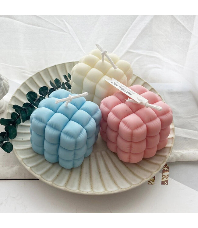 Siliconen kaarsenmal Bubble Sofa 82x75x57 mm - Kaarsen maken