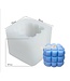 Siliconen kaarsenmal Bubble Sofa 82x75x57 mm - Kaarsen maken