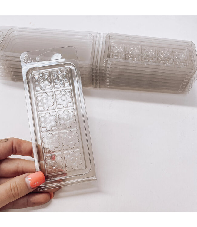 Clamshell Flower Bar  - Zelf waxmelts maken