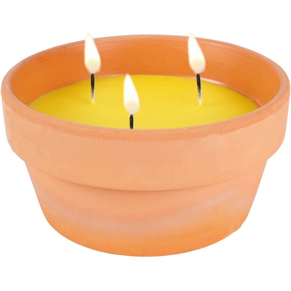 Terracotta Pot Ø 17 x 9 cm - kaarsen maken - Kaarswinkel