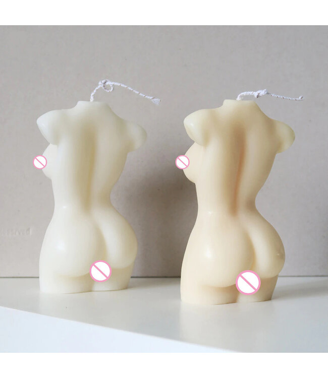 Siliconen kaarsenmal Zwangere Vrouw 106x61x55 mm - Kaarsen maken