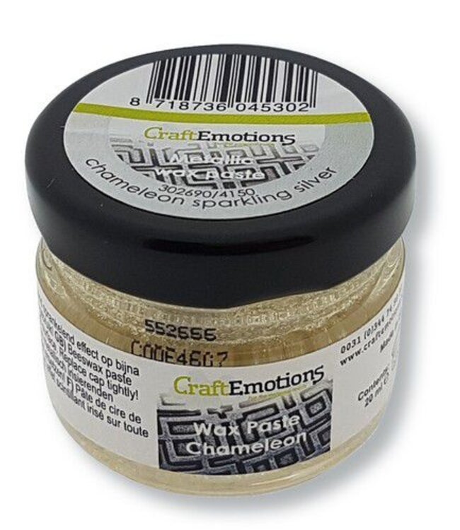 Wax paste Chameleon - Sparkling Silver 20 ml - Zelf kaarsen maken