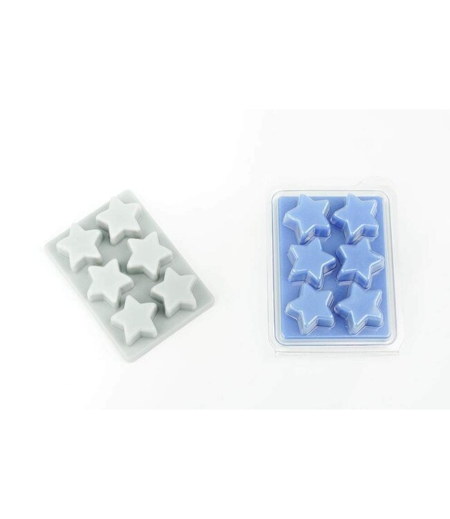 Clamshell 6 Stars - Zelf waxmelts maken