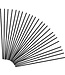 Reed Stokjes Zwart - 8 st. - Reed Diffusers maken