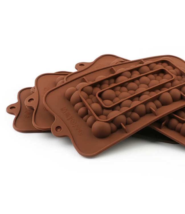 Siliconenmal voor Waxmelts - Bubble Bar - Zelf waxmelts maken