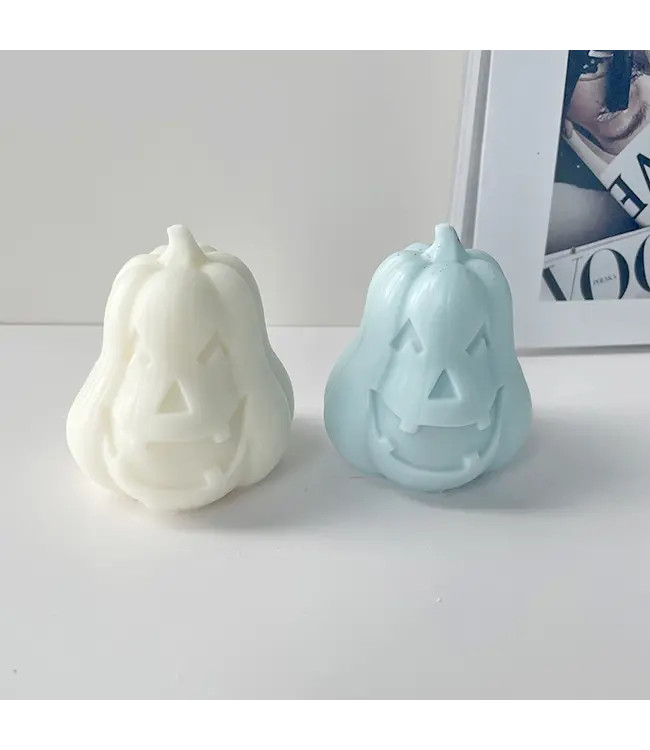 Siliconenmal Scary Pumpkin 85x78x76 mm - Kaarsen benodigdheden