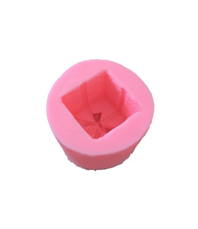 Siliconen kaarsenmal Little Present 59x48 mm - Kaarsen maken