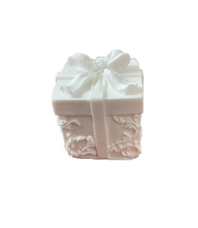 Siliconen kaarsenmal Little Present 59x48 mm - Kaarsen maken